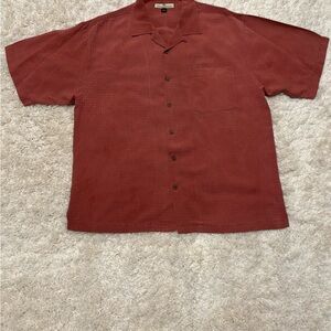 Tommy Bahama Men's Terracotta Casual Shirt